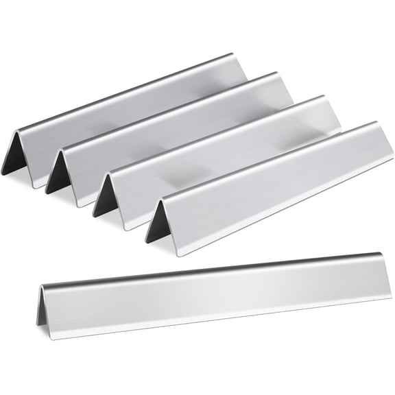 17.5 Inch Flavorizer Bars for Weber Genesis 300, Genesis E-310 E-320 E-330 Grills with Front Controls (2011-2016), Weber 7620 7621, Stainless Steel