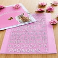 Recollections Glitter Script Alphabet Stickers , 12 Pack - Walmart.com