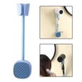 thumbnail image 4 of Soporte para secador de pelo Macarena organizador de ALMACENAMIENTO ABS autoadhesivo azul, 4 of 8
