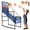 Blue, variant on Electronic Basketball Arcade 2 Player, SHINPT Foldable Indoor Game for Kids Adults, Dual Shot Basketball Arcade Game with 8 Modes, Electronic Scoreboard, Hoop, 6 Balls & Air Pump Included