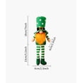 thumbnail image 3 of Wovilon Home Decor St Patricks Day Decorations St. Patrick'S Day Gnome Decoration, Handmade Green Spring Plush Doll, Irish Dwarf Decorations Home Gift Table Ornaments, 3 of 5