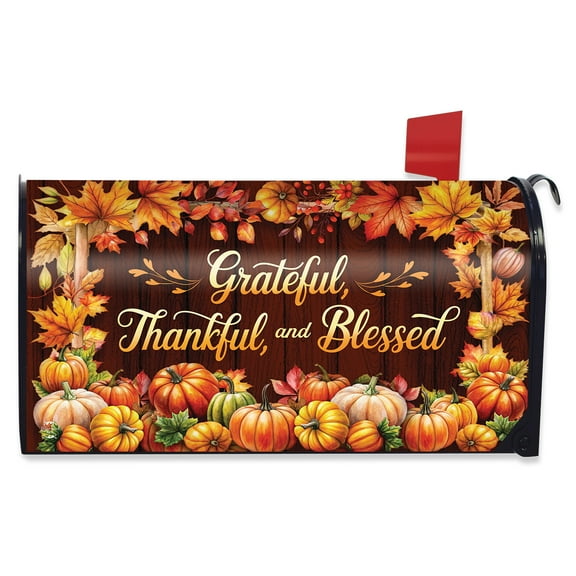 Briarwood Lane Thankful Blessings Mailbox Cover