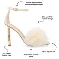 thumbnail image 2 of Journee Collection Womens Odete Tru Comfort Foam Mid Heel Open Toe Pumps, 2 of 6