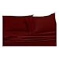 thumbnail image 3 of Royal Hotel Bedding Solid Burgundy Split-King: Adjustable King Bed Size Sheets, 5PC Bed Sheet Set, 100% Cotton, 300 Thread Count, Sateen Solid, Deep Pocket, 3 of 4
