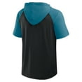 thumbnail image 3 of Men's Logo Athletic Black Jacksonville Jaguars Prime Hoodie T-Shirt, 3 of 3