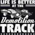 thumbnail image 3 of CafePress - Demo Derby Life Is Better At Demolition Sweatshirt - Kids Hooded Sweatshirt, Classic Hoodie, 3 of 4