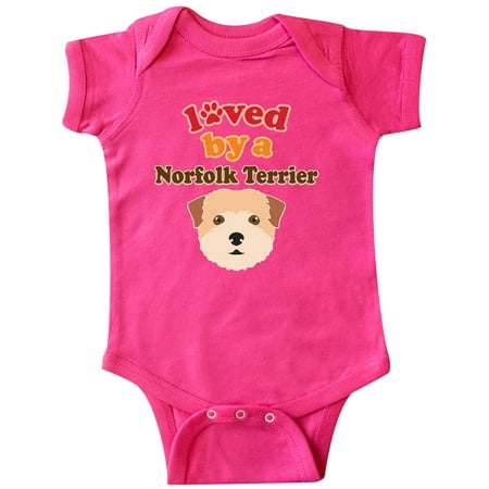 

Inktastic Norfolk Terrier Dog Lover Gift Baby Boy or Baby Girl Bodysuit