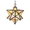 thumbnail image 2 of 12123 Meyda 9" Wide Moravian Star Mini Pendant, 2 of 2