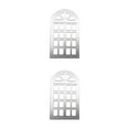 thumbnail image 1 of Injueey Metal Stencil Lovely Window Handmade Fashionable Decor Template Making Mould Templates Frame Embossing Dies DIY 2Conjunto, 1 of 6
