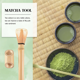 thumbnail image 2 of Batidor de té verde Matcha, polvo de bambú Chasen, cepillo de ceremonia profesional, herramienta de cocina, 2 of 4