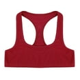 thumbnail image 5 of Aiihoo Mens Y Back Half Tank Top T-Shirts Gym Compression Muscle Vest Bodybuilding Undershirt Red L, 5 of 7
