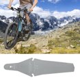 thumbnail image 4 of Soidarity Guardabarros de plástico para bicicleta, guardabarros trasero para bicicleta, suministros decorativos para ciclismo, color blanco Ciclismo Gris Soidarity OD000762-03, 4 of 6