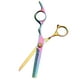 thumbnail image 2 of Tijeras de corte de pelo de colores, tijeras profesionales de peluquería para peluquería, tijeras de entresacar., 2 of 11