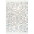 thumbnail image 2 of nuLOOM Behati Polka Dot Kids Tasseled Area Rug, 5' 3" x 7' 6", Ivory, 2 of 3