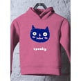 thumbnail image 3 of Cute Kitten Vampire Hoodie Toddler -Image by Shutterstock,  5 Toddler, 3 of 4