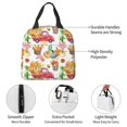 thumbnail image 4 of Salouo Autumn Harvest Truck for Unisex Lunch Bag Leakproof Lunch Tote Large Capacity Reusable Insulated Lunch Box Cooler Lunch Container for Work/Office/Picnic/Travel-Black, 4 of 8