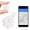 White, variant on GPS Tracker for Dogs Bluetooth 5.0 - Mini Anti Lost Pet Locator Device Cat Paw Shape Tracker for Collar Keys Luggage Wallet
