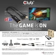 thumbnail image 4 of Club 3D  2.0 HDMI to Display Port Video Adapter with USB Power, 4 of 5