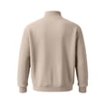 thumbnail image 4 of Awdenio Men's Sweatshirt Big and Tall Waffle Shirt Oversized Button Down Pullover Comfy Cotton Clothes, 4 of 5