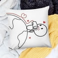 thumbnail image 2 of BANET  You're Notes of My Heart's Melody  PillowcasesGifts for Him and Her Music Note Gifts for  Love Pillowcases for Anniversary Valentine's Day Wedding White, 2 of 5