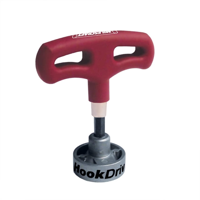 Accesorio para taladrar Milescraft 1315 HookDriver, listo para impactos