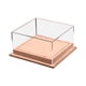 thumbnail image 3 of Caja de exhibición para autos de juguete a escala 1:64, base de cuero sintético resistente de 5 x 4,8 x 2,6 pulgadas, organizador de modelos de vehículos con cubierta de acrílico Rosa claro, 3 of 8