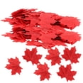 thumbnail image 4 of Artificial Maple Leaves, Durable Wedding Party Table Decor  For Autumn Decoration Red, 4 of 8