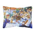 thumbnail image 1 of "Caroline's Treasures 7321PW1216 Corgi Almohada decorativa de tela para fiesta en bote, grande, multicolor" Caroline's Treasures 7321PW1216, 1 of 1