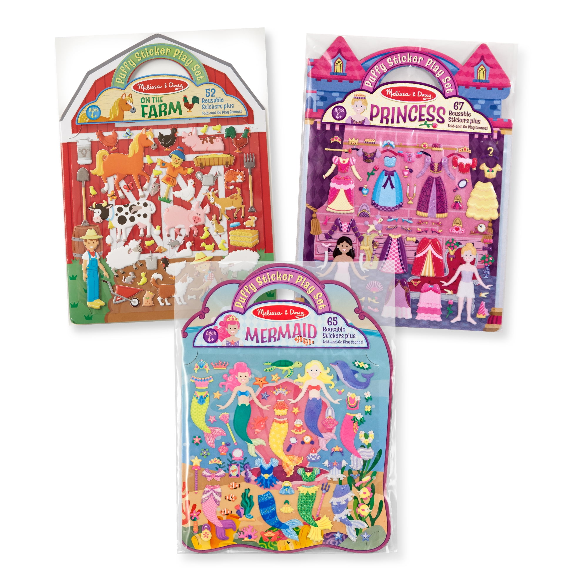 puffy sticker play set