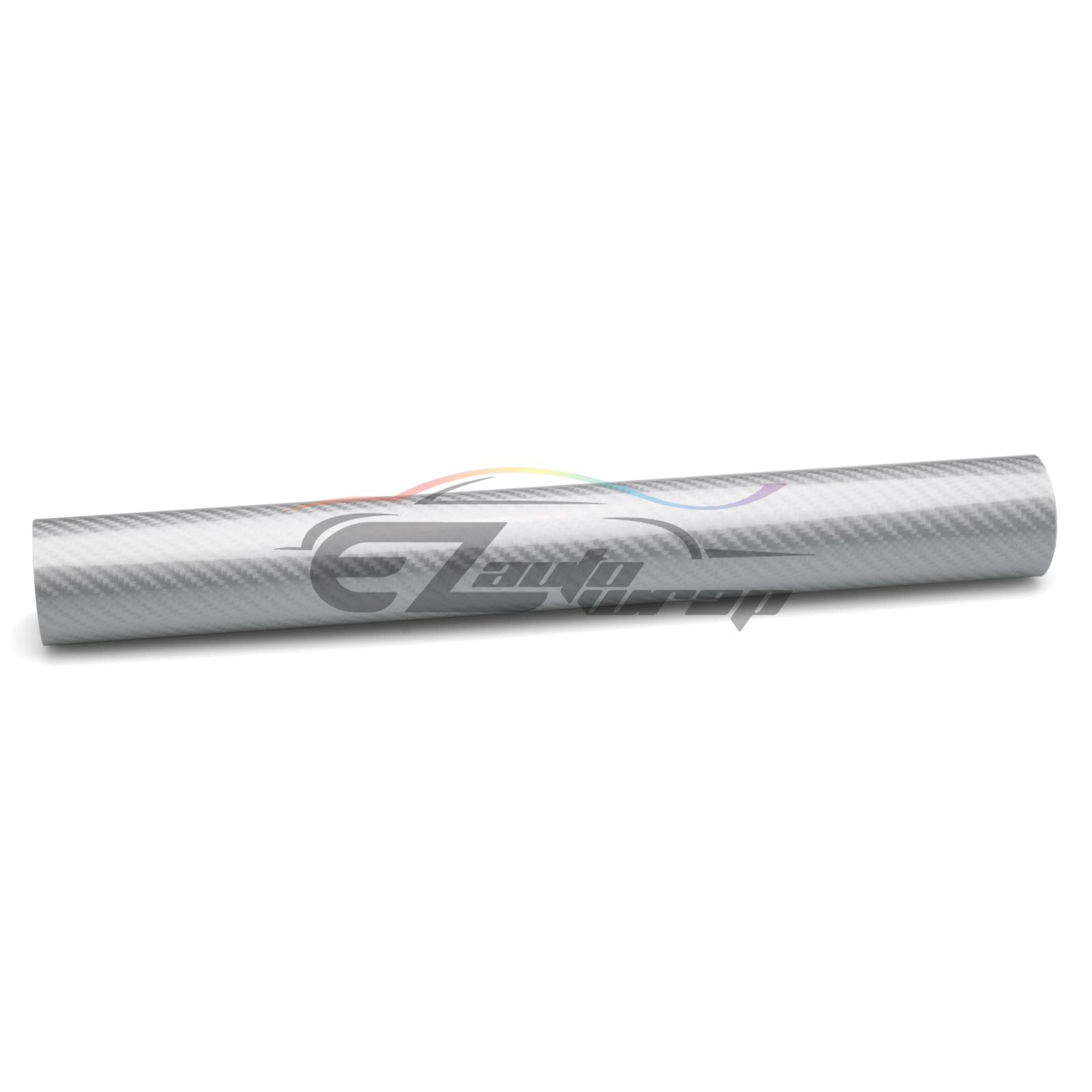 TipTopCarbon 3D Carbon Foil Silver Grey Bubble-Free 0.3 m x 1.52 m