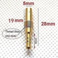 thumbnail image 5 of Pack Of 10pcs Pilot Jet M5 5mm Slow Idle Jet M5x0.8mm Thread For Keihin Pz19 Carburetor Injector Nozzle, 5 of 5