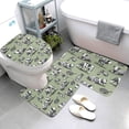 thumbnail image 3 of Bathroom Rugs Sets 3 Piece - Farm Cows Absorbent Non Slip Bath Mats, U-Shape Toilet Lid Cover, Contour Mat, Soft Washable Shower Mats Bath Rug Mat for Bathroom Tub Toilet, 3 of 7