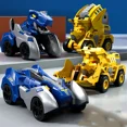thumbnail image 5 of Juguete de dinosaurio deformable 2 en 1, robot transformable, figura de acción de dinosaurio, juguetes para niños, coche de PVC, regalos divertidos para niños, 5 of 5