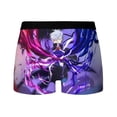 thumbnail image 3 of Calzoncillos tipo bóxer elásticos de seda de leche transpirables Jujutsu Kaisen para hombre, calzoncillos tipo bóxer 3D, 3 of 4