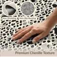 thumbnail image 6 of ODIKA 6'x9' Washable Area Rug Vintage Farmhouse Mosaic Cowhide Inspired Geometric Block Design for Dining Room, Under Table, Office Décor, Non-Slip Chair-Friendly, 6 of 7