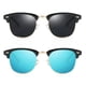 thumbnail image 2 of Gafas De Sol Polarizadas, Gafas De Sol Vintage 2 Piezas Marco Negro Para Ciclismo Para Mujeres, 2 of 8