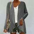 thumbnail image 1 of Cardigans pour Femmes Mode Cardigan à Manches Longues Coloré Veste en Tricot Cardigan Long en Liquidation, 1 of 6