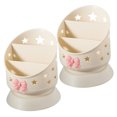 thumbnail image 4 of QUMIIRITY Organizador De Brochas De Maquillaje Beige Con Compartimentos Para Escritorio Y Uso En Cocina, 4 of 8