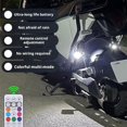 thumbnail image 4 of SharkTRUE High-Brightness, Multifunctional Waterproof RGB 8-Color LED Light with USB Charging for Drones, Motorcycles, and More, 4 of 8