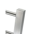 thumbnail image 3 of ANZZI Riposte Series 6-Bar Stainless Steel Floor Mounted Electric Towel Warmer Rack-Brushed Nickel, 3 of 8