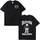 thumbnail image 1 of Camisetas con estampado de Death Row Records, ropa informal de manga corta de gran tamaño, 100% algodón, cuello redondo, color negro, Unisex, 1 of 3