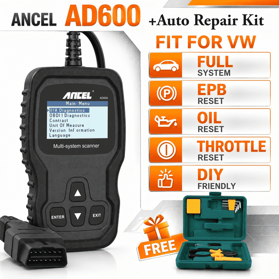 ANCEL AD600 OBD2 Scanner GIFT: auto repair tool