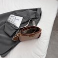 thumbnail image 2 of Bolso de viaje para mujer Bolso de teléfono móvil de moda de cuero PU Bolso de diseñador con correas anchas, 2 of 7