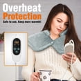 thumbnail image 5 of Refurbished InfLuvRealm OnKey Heating Pad for Neck and Shoulders, Weighted Electric Heating Pad with 6 Heat Settings, 5 of 5