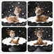 thumbnail image 5 of Figura De Cervatillo, Adornos Decorativos, Figura En Miniatura De Ciervo Cervatillo Bambi 3D, Figuras De Animales,2, 5 of 5