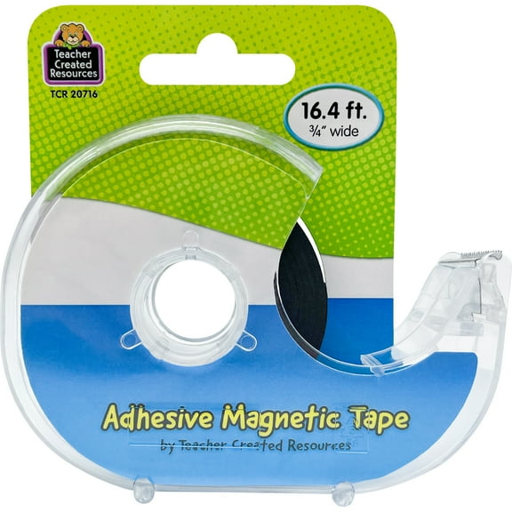 Teacher Created Resources Adhesive Magnetic Tape, 3/4" x 16.4ft