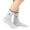 A-Grey77, variant on Yuanlong Womens Socks Ruffled Bow Detail Ribbed Knitted Mid-Calf Socks Elegant Comfortable For Everyday Wear Crew Socks