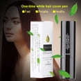 thumbnail image 4 of Hair Color Pen Temporary Hair Dye Pen White Hair Cover Pen Hair Color Stick Hair Color Pen Temporary Lipstick Hair Dye White Hair Cover DIY Makeup Stick Dark Brown, 4 of 8