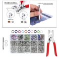 thumbnail image 4 of Kit de Botones a presión Hugo 10 colores con alicates de sujeción, 4 of 10