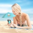 thumbnail image 3 of Cell Phone Stand Umbrella, Adaptable Anti  Piggy Phone Stand Sun Visor for Children Gift, 3 of 8